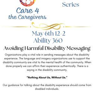 Phoenix- Avoiding Harmful Disability Messaging- Lunch and Learn